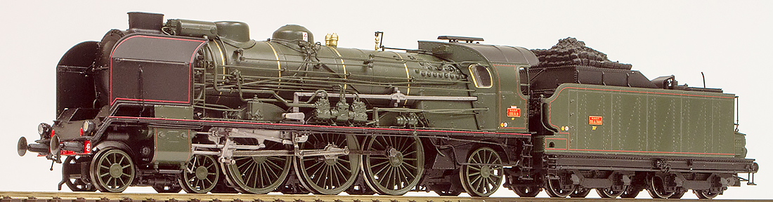 REE Modeles MB-047S - French Steam Locomotive 5-231 H 8 of the